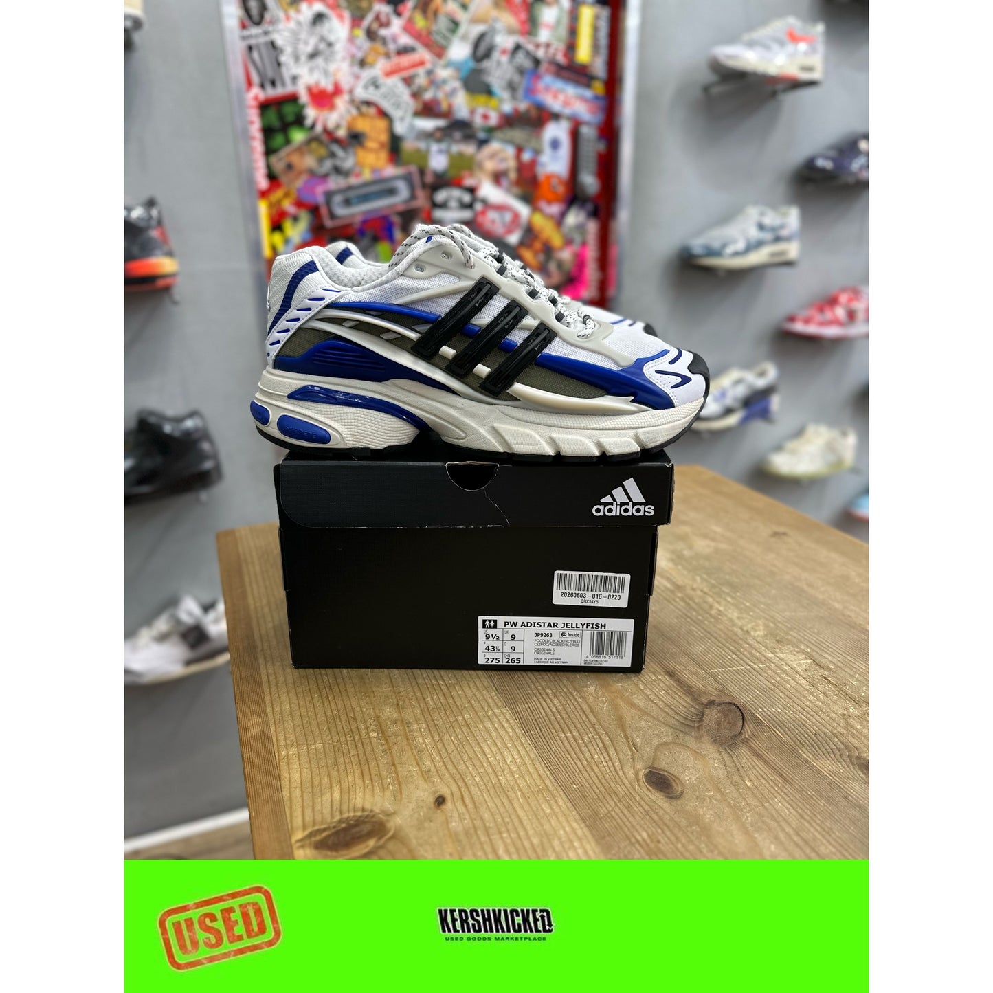 adidas Adistar Jellyfish Pharrell Williams Royal Blue UK 9