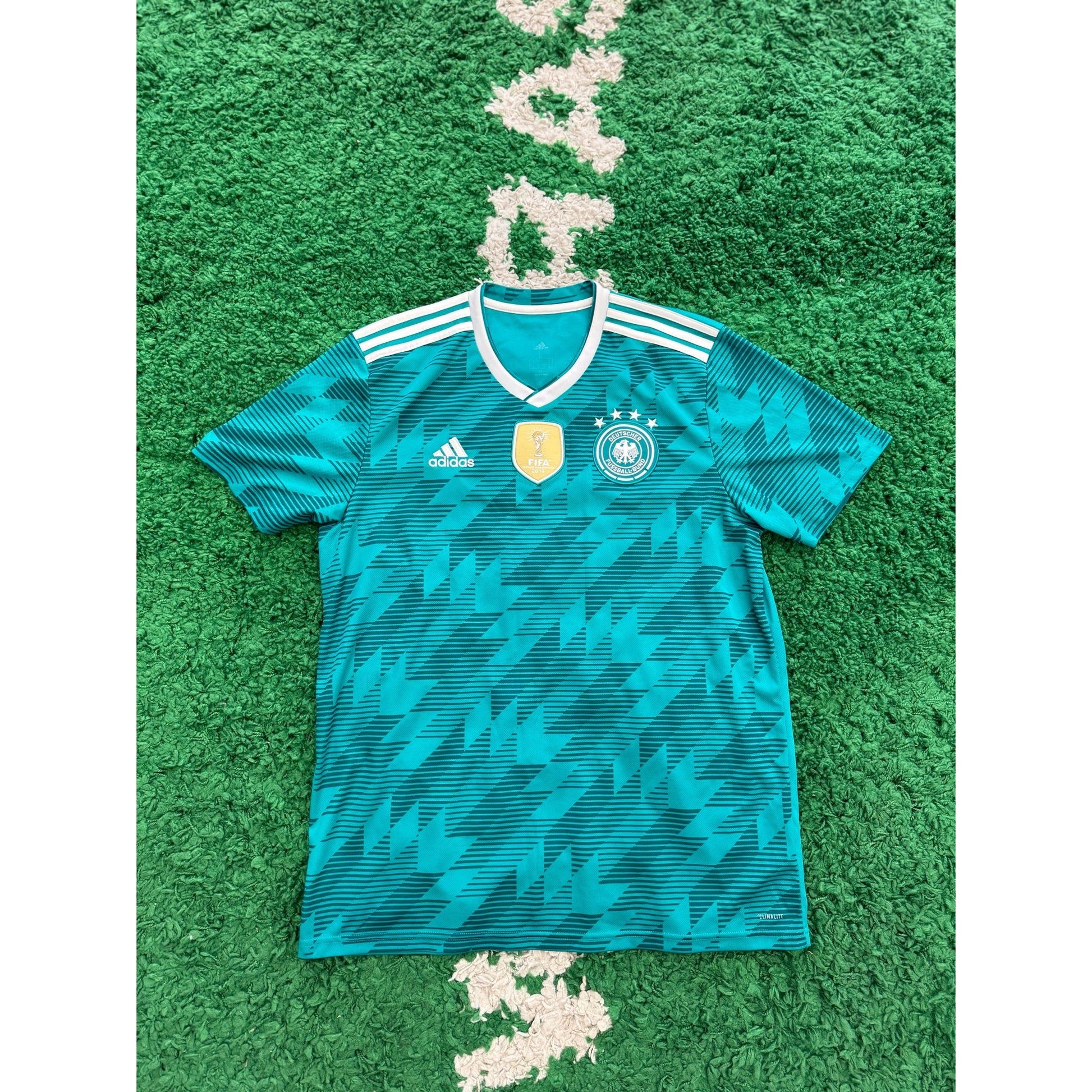 Germany 2018-2019 Away Shirt L 9/10 by KershKits in Clothing. Available at KershKicks for £55.00. A must-have for fans of KershKits looking to elevate their style with this Kits.