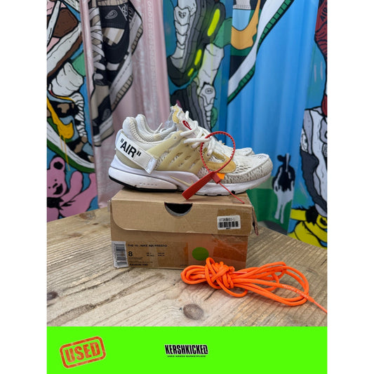 Nike Air Presto Off-White White (2018) UK 7