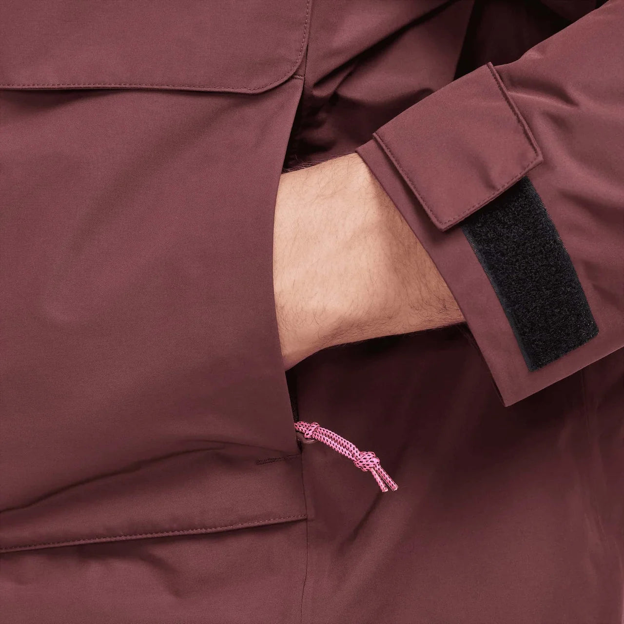 ACG Primaloft  Skull Peak Storm-Fit Jacket Burgundy