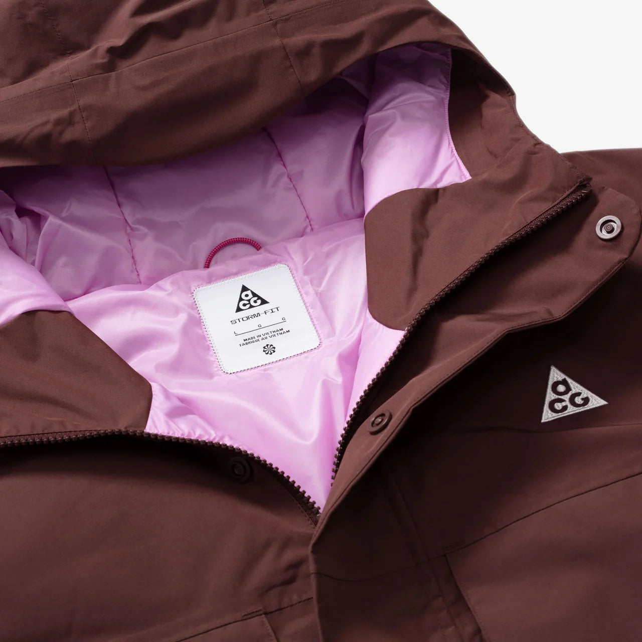 ACG Primaloft  Skull Peak Storm-Fit Jacket Burgundy