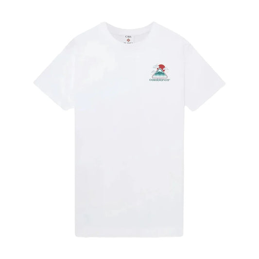 Casablanca Montagne Ondulee T-Shirt White