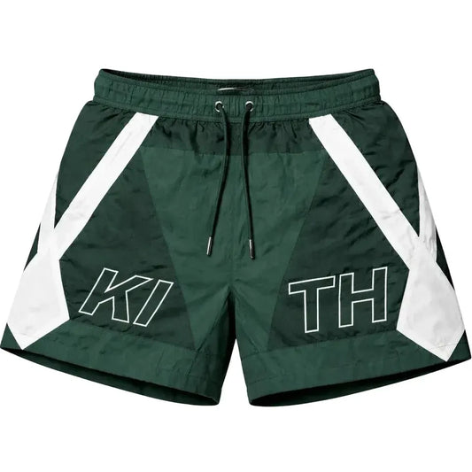 Kith Nylon Turbo Shorts Green