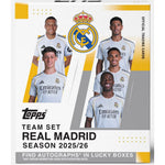 2025-26 Topps Team Set Real Madrid Hobby Box