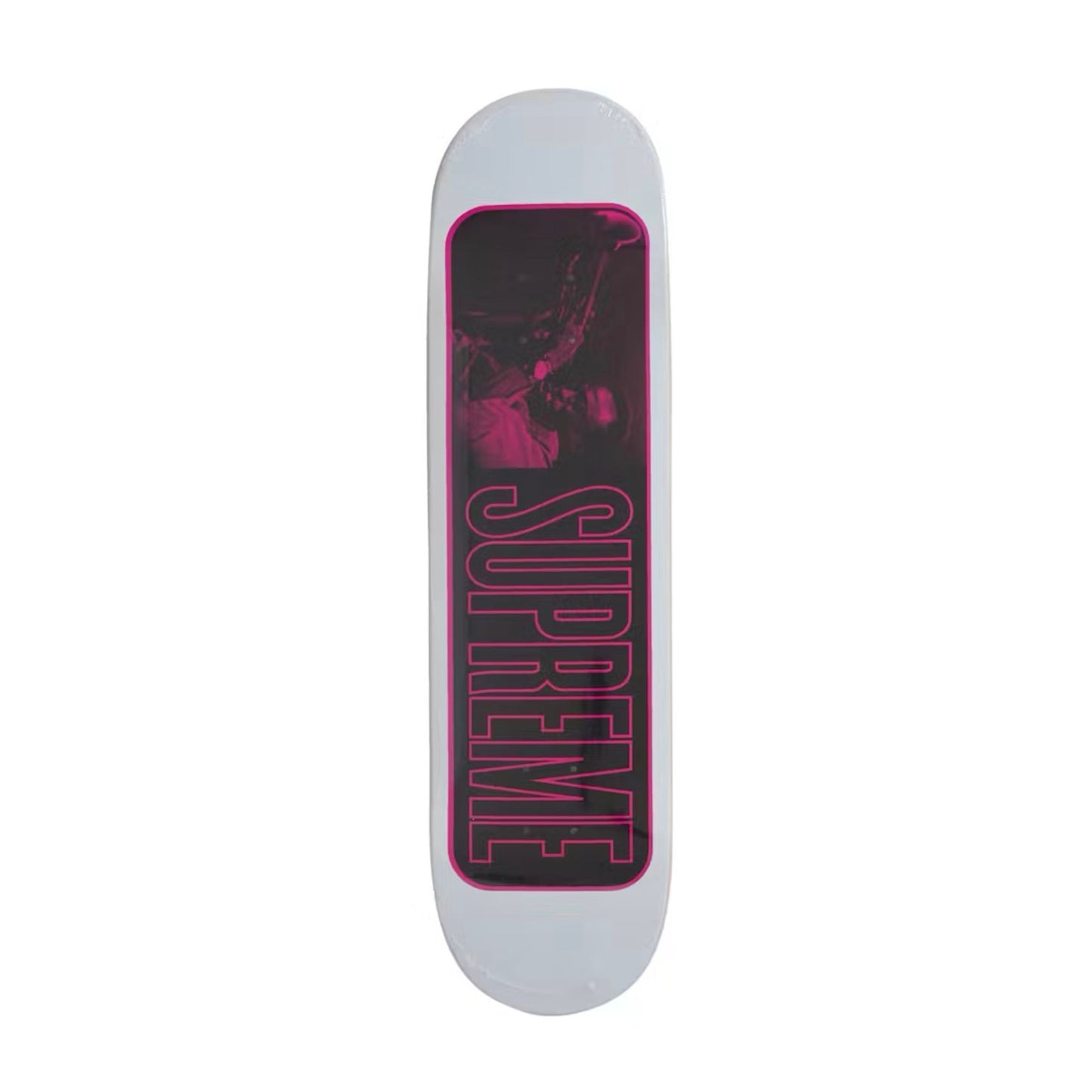Supreme Miles Davis Skateboard Deck White
