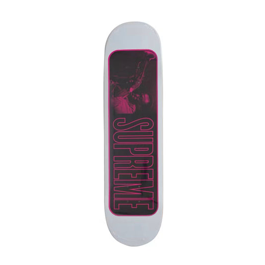 Supreme Miles Davis Skateboard Deck White