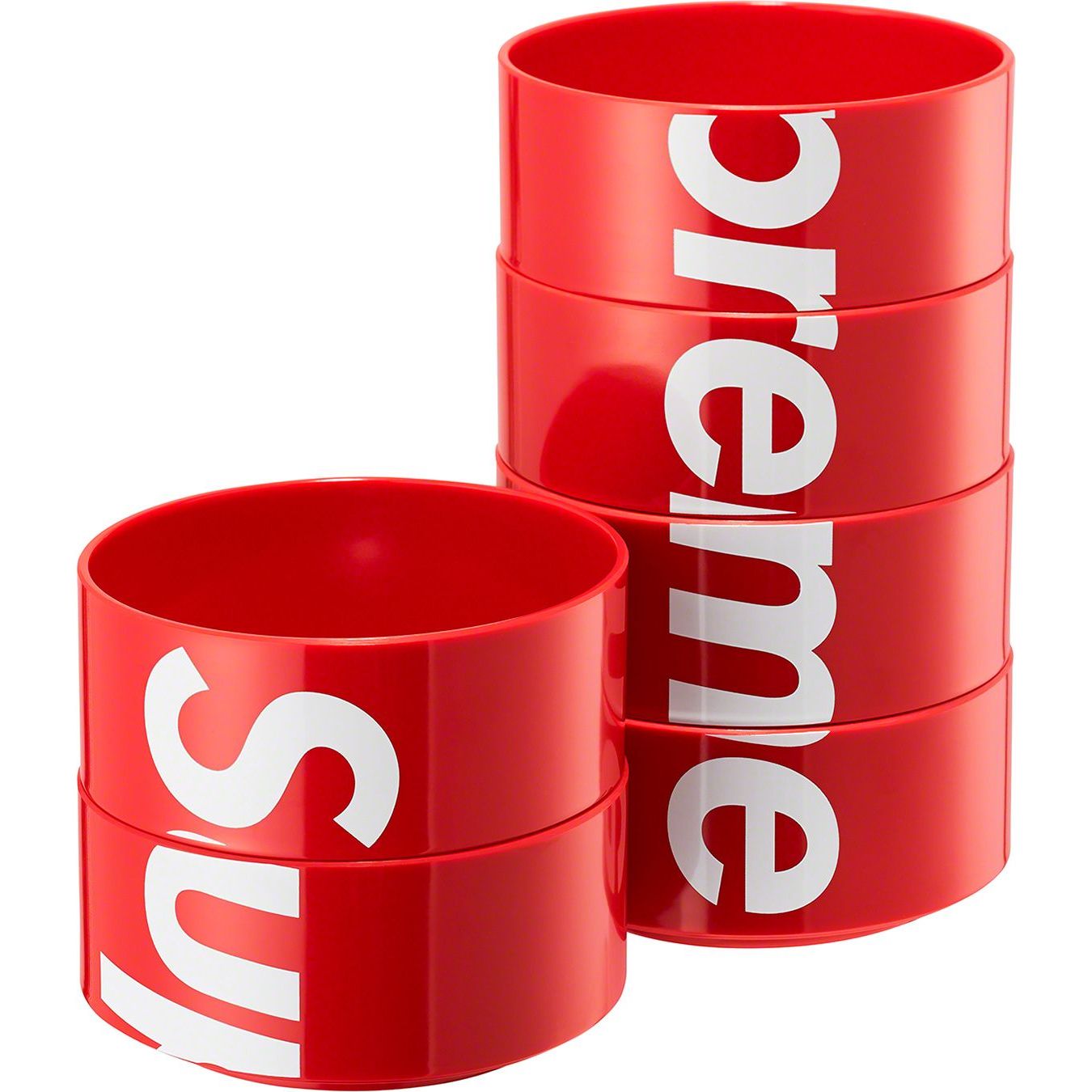Supreme Heller Bowls (Set of 6) - Red