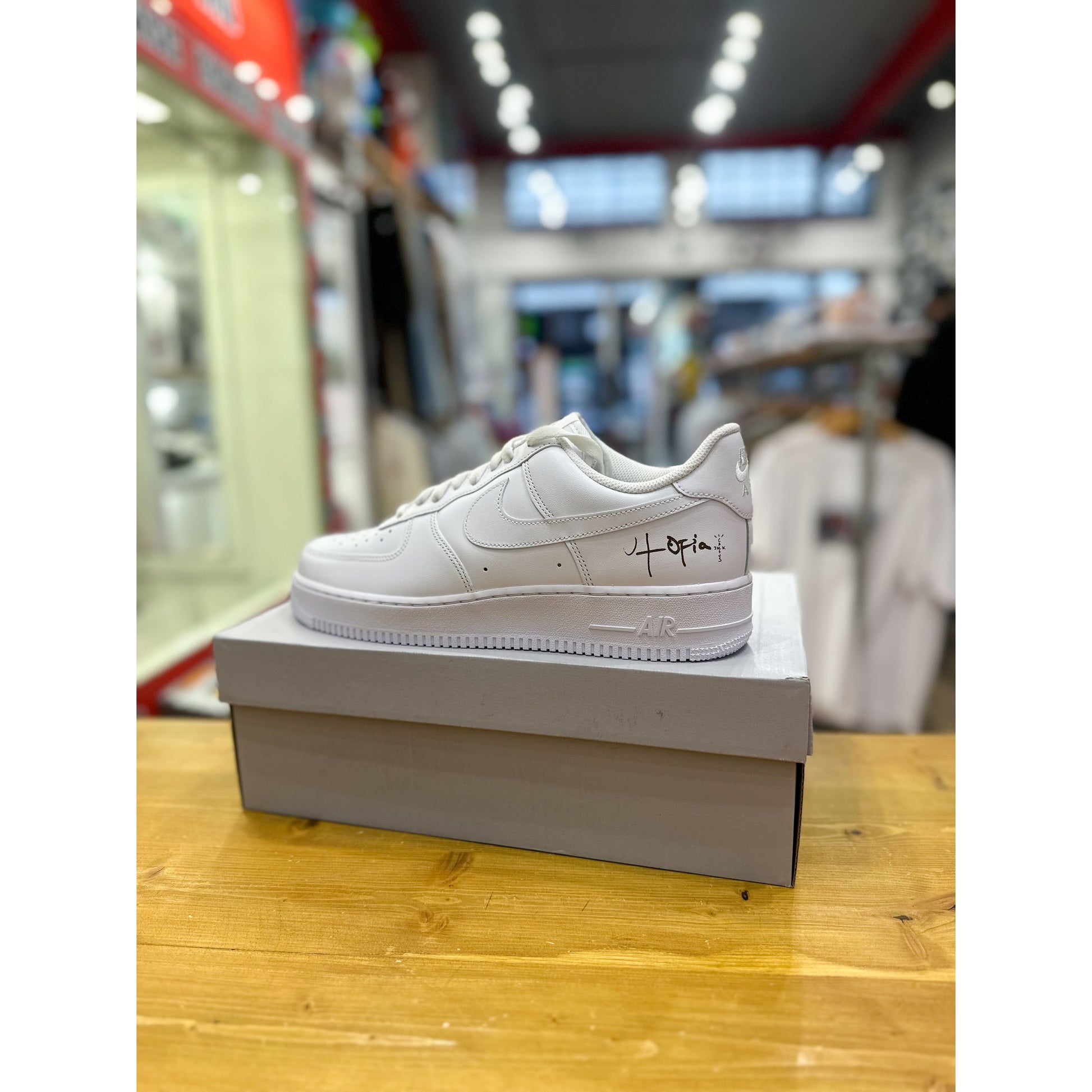 Nike Air Force 1 Low '07 White Travis Scott Cactus Jack Utopia Edition by Nike from £170.00