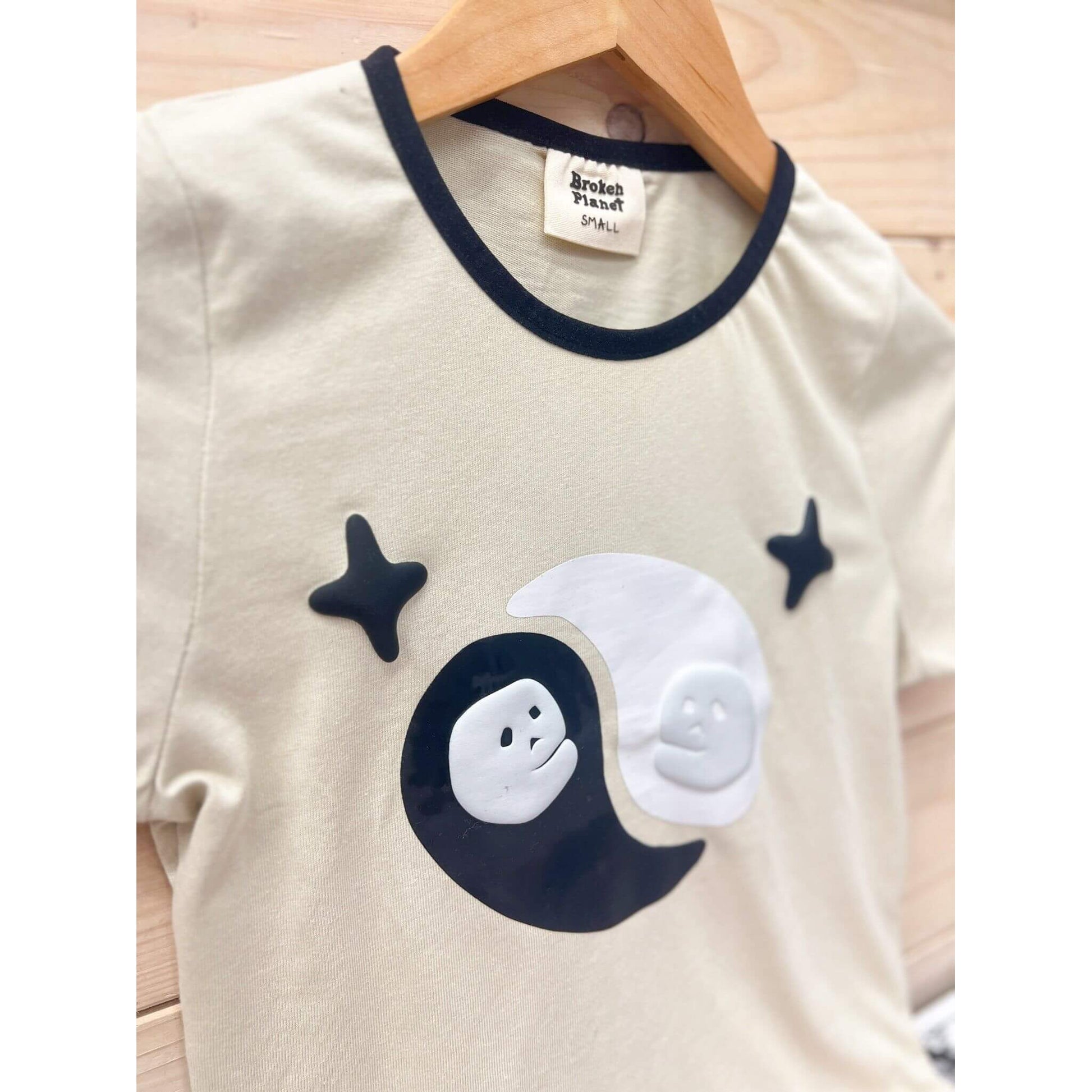 Broken Planet Market Find Your Balance Baby Tee Bone White by Broken Planet Market in Clothing. Available at KershKicks for £50.00. A must-have for fans of Broken Planet Market looking to elevate their style with this T-Shirt.