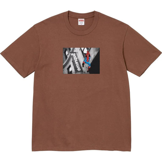 Supreme®/Spider-Man Tee Brown