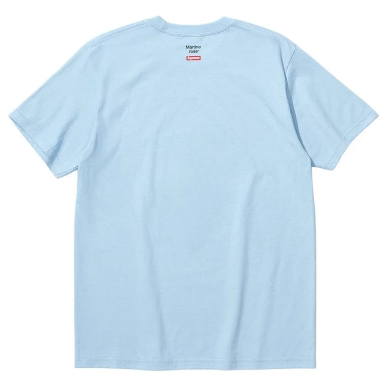 Supreme Martine Rose Champion Tee Light Blue
