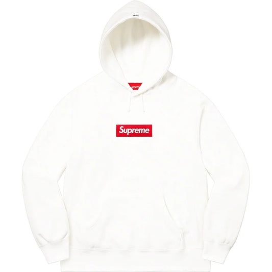 Supreme Box Logo Hooded Sweatshirt (FW21) White