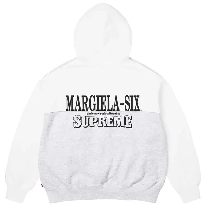 Supreme MM6 Maison Margiela Eagle Zip Up Hooded Sweatshirt