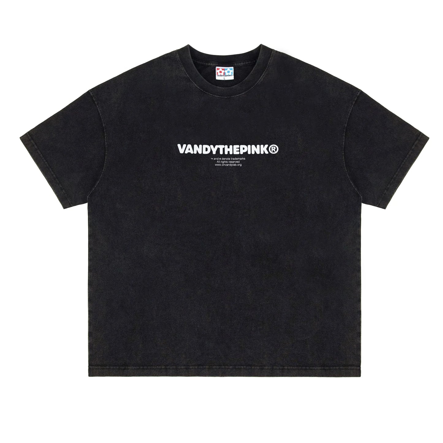 Vandy The Pink Time to Work Tee Black