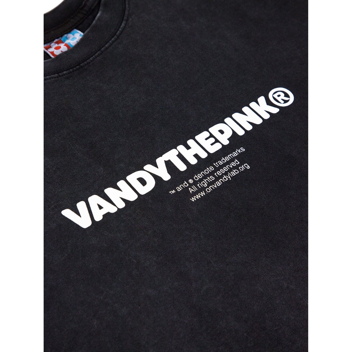 Vandy The Pink Time to Work Tee Black
