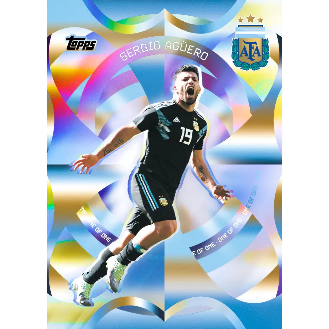 2024-25 Topps Argentina Team Set Soccer Hobby Box
