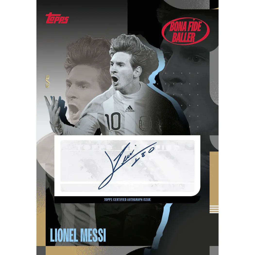 2024-25 Topps Argentina Team Set Soccer Hobby Box