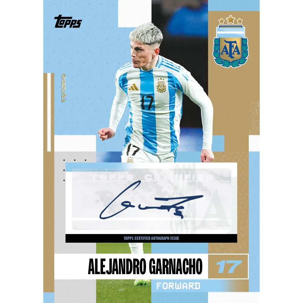 2024-25 Topps Argentina Team Set Soccer Hobby Box