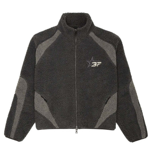 Broken Planet Polar Fleece Soot Black Dark Grey by Broken Planet Market from £195.00