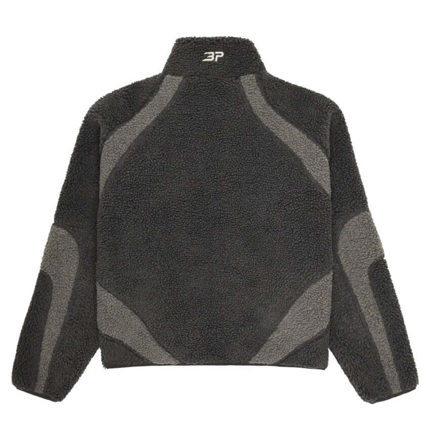 Broken Planet Polar Fleece Soot Black Dark Grey by Broken Planet Market from £195.00