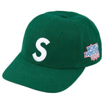 Supreme World Famous S Logo 6-Panel Hat Green
