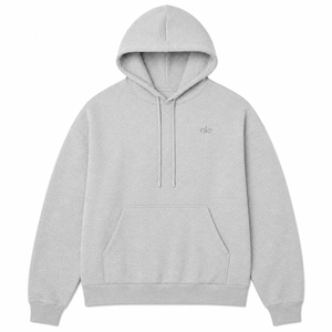 Alo Accolade Hoodie Athletic Heather Grey | ALO | KershKicks