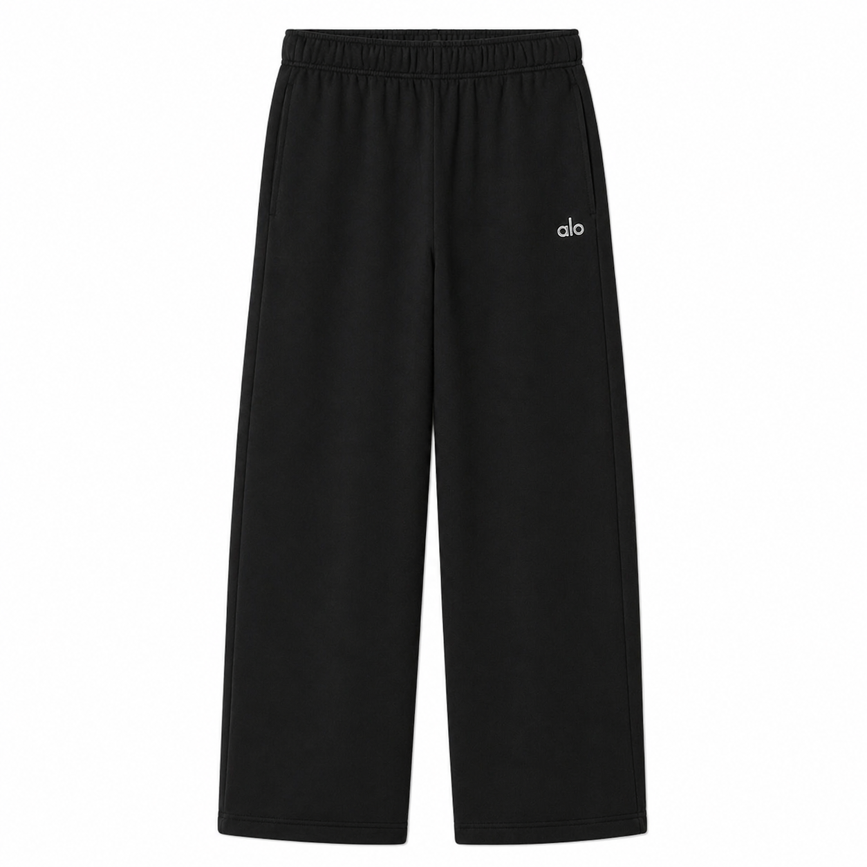 Alo Accolade Straight Leg Sweatpants Black