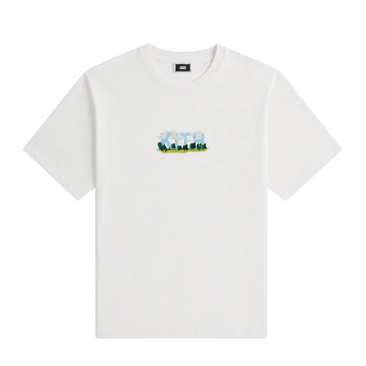 Kith CLoud Logo Tee White
