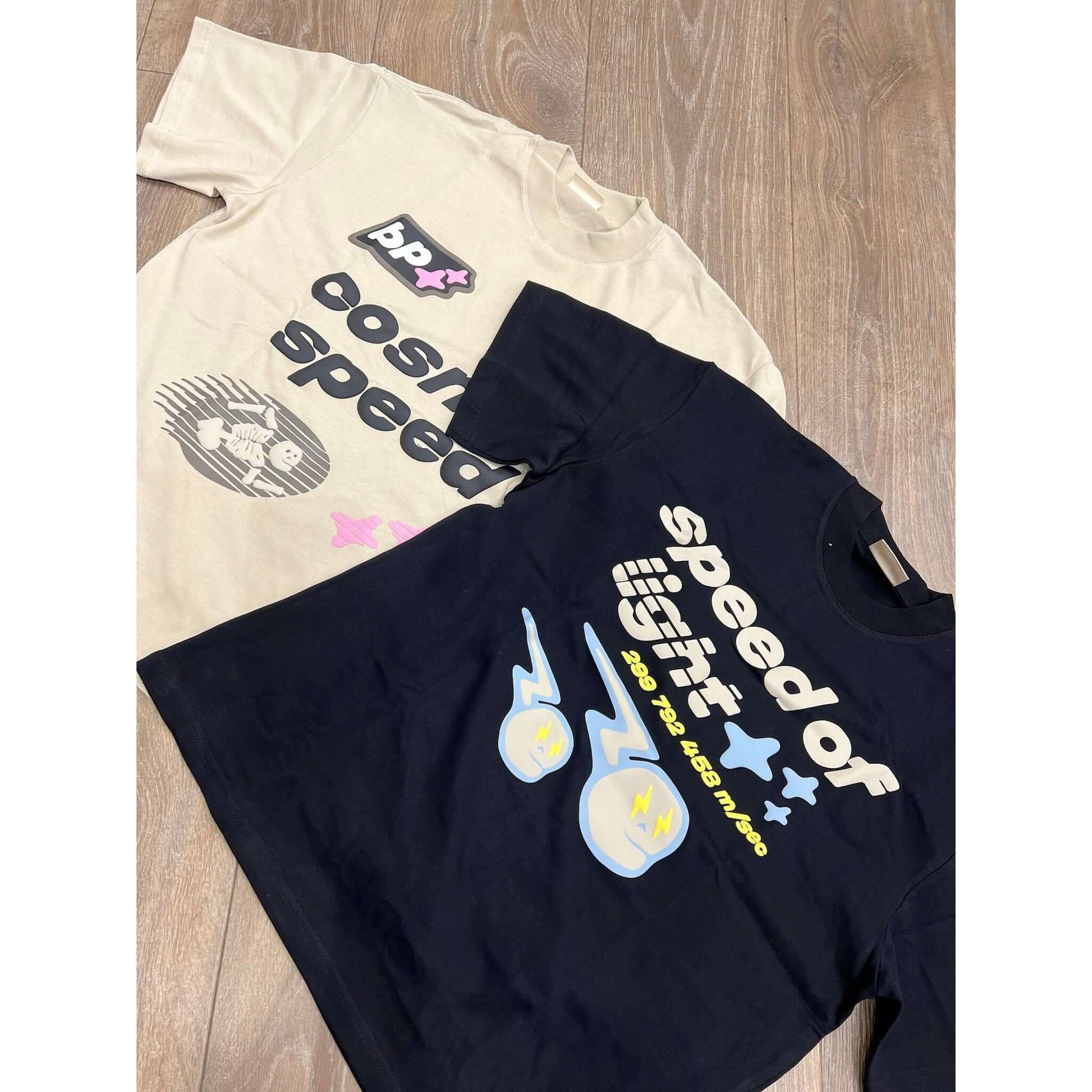 Broken Planet Market Speed of Light T-Shirt - Midnight Black by Broken Planet Market in Clothing. Available at KershKicks for £95.00. A must-have for fans of Broken Planet Market looking to elevate their style with this T-Shirt.