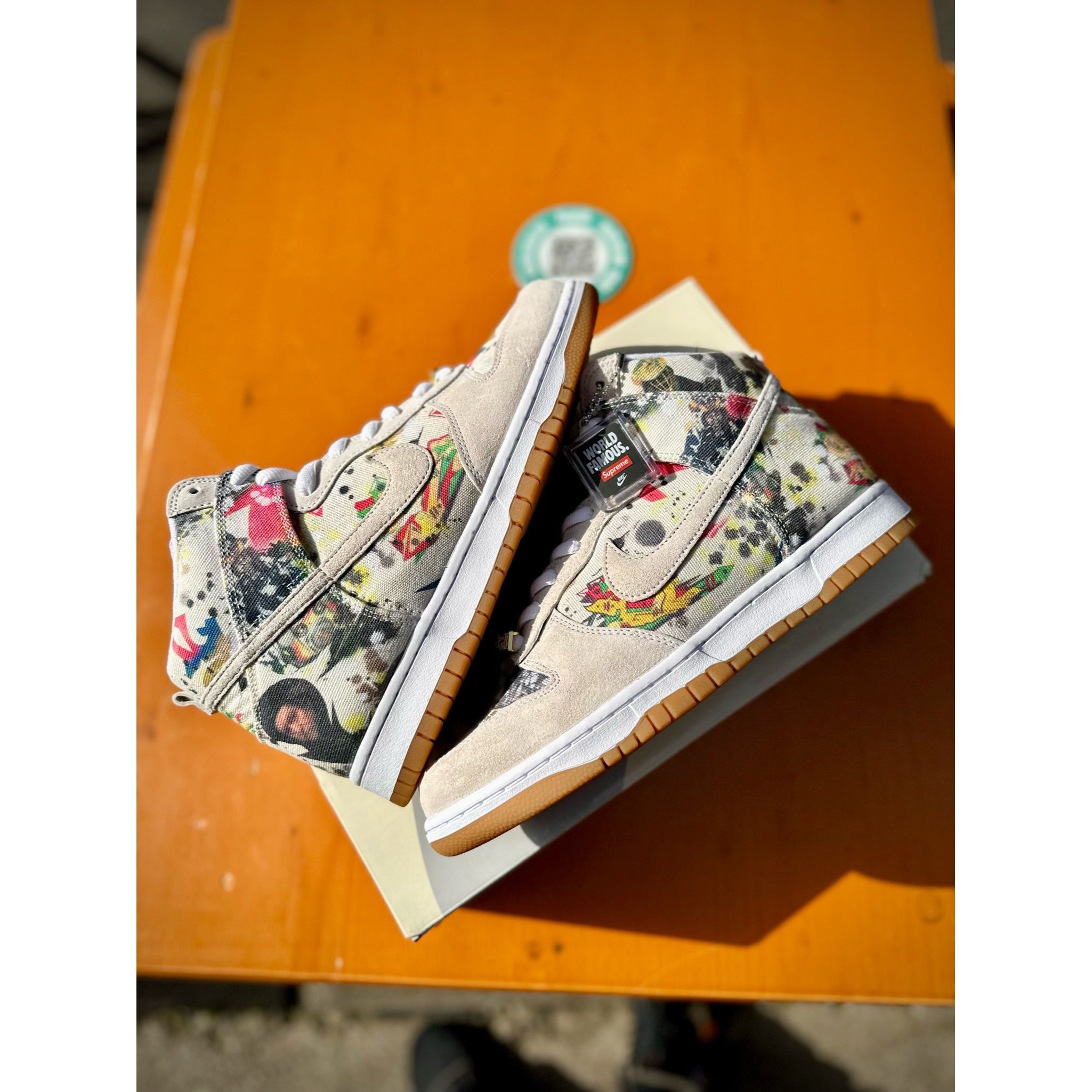 Nike SB Dunk High Supreme Rammellzee Nike KershKicks