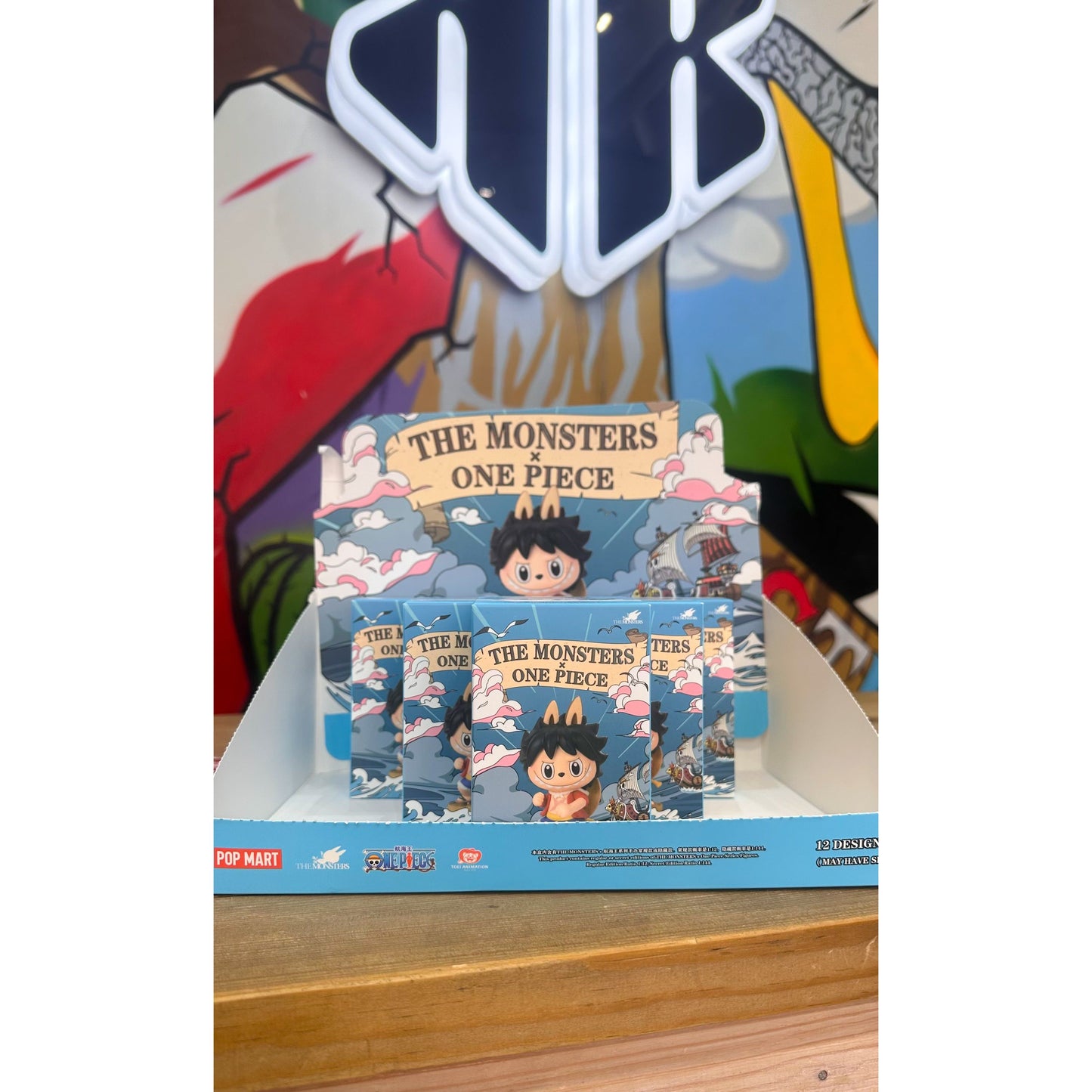 Pop Mart Labubu The Monsters x One Piece Series Single Blind Box