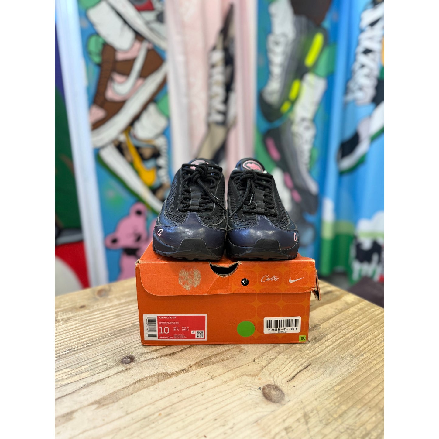 Nike Air Max 95 Corteiz Pink Beam UK 9