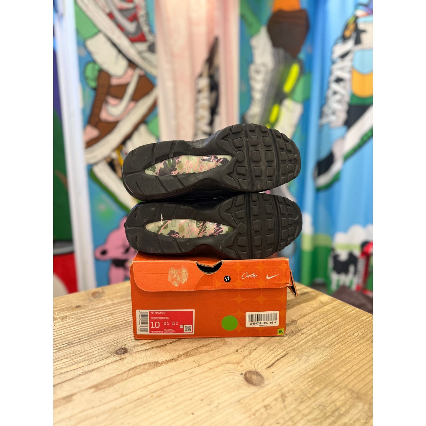 Nike Air Max 95 Corteiz Pink Beam UK 9