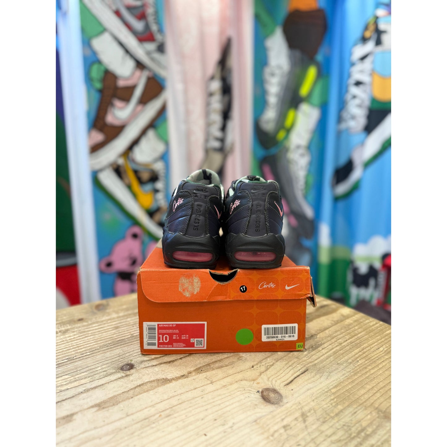 Nike Air Max 95 Corteiz Pink Beam UK 9