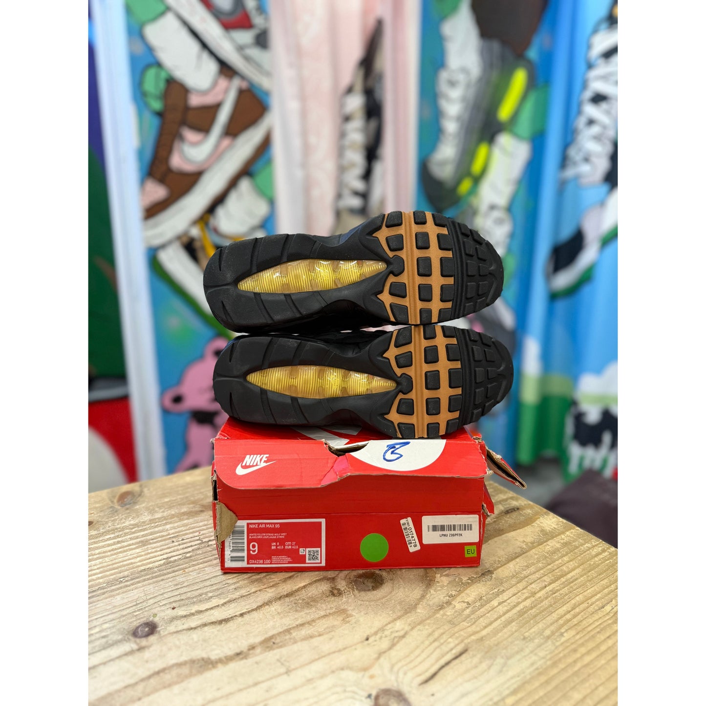 Nike Air Max 95 Yellow Strike UK 8