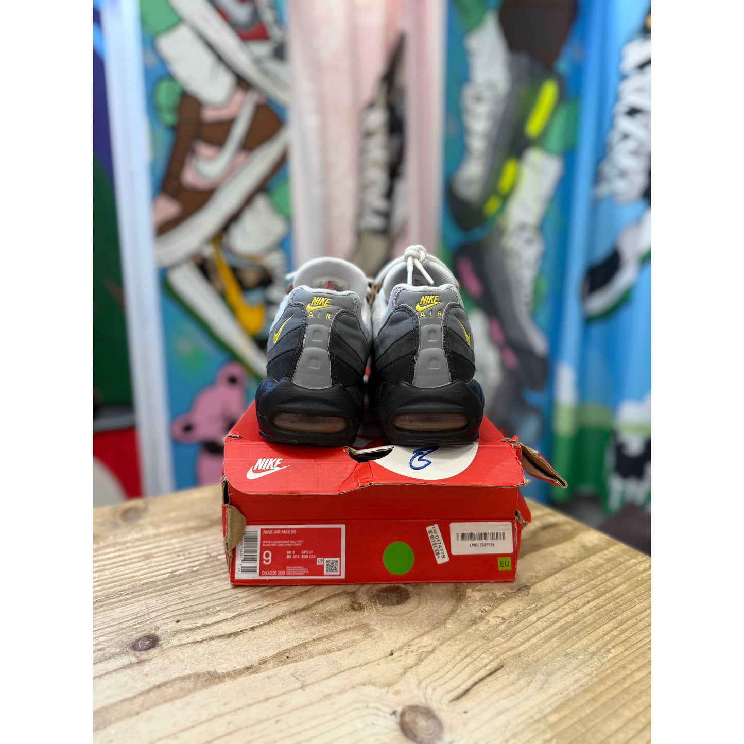 Nike Air Max 95 Yellow Strike UK 8