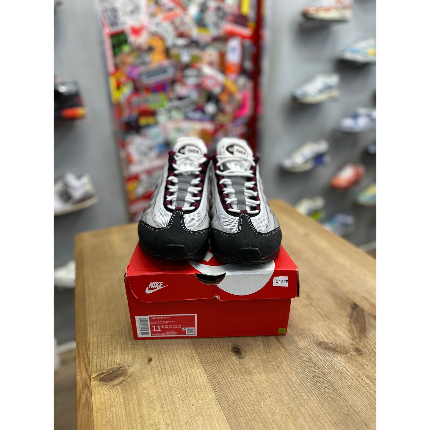 Nike Air Max 95 Dark Beetroot UK 10.5