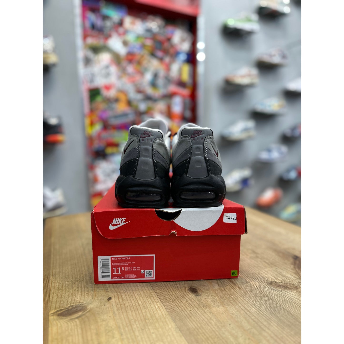 Nike Air Max 95 Dark Beetroot UK 10.5