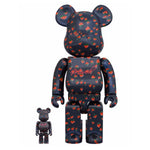 Bearbrick x MUVEIL Strawberry Pattern 100% & 400% Set