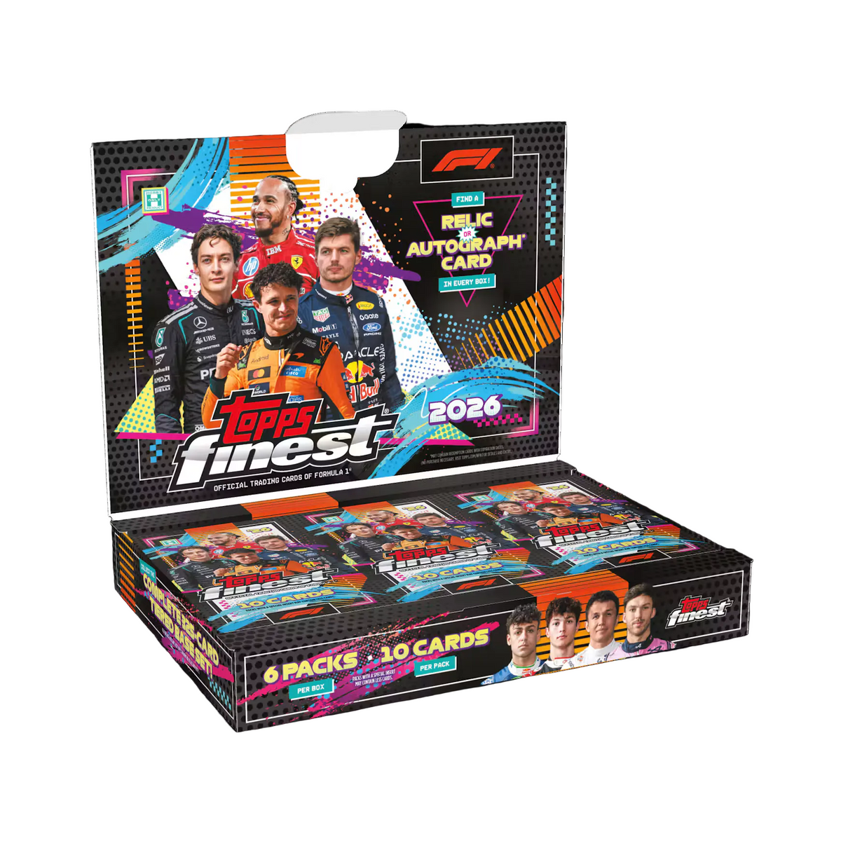 2026 Topps Finest Formula 1® - Hobby Box