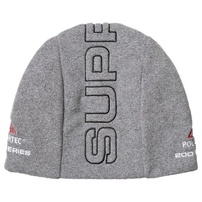 Supreme Polartec Beanie Grey