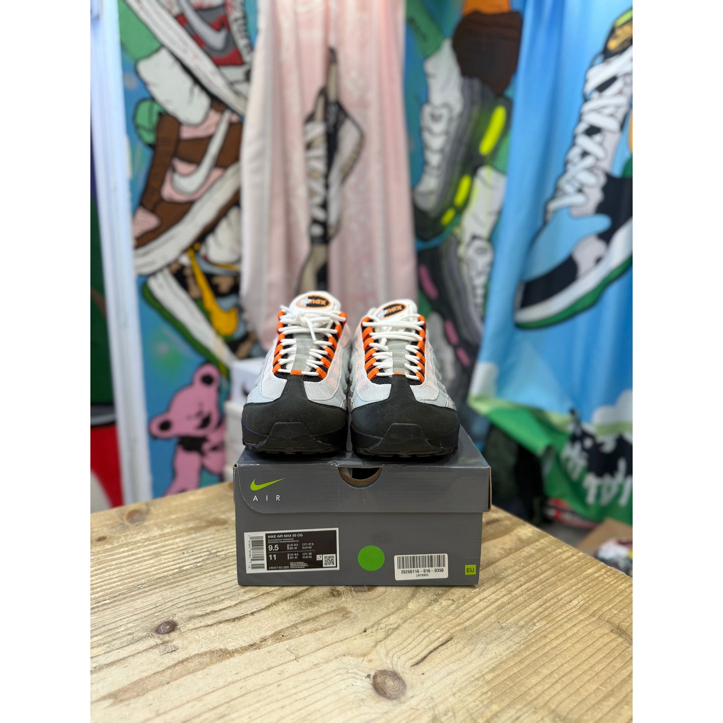 Nike Air Max 95 Big Bubble Mandarin UK 8.5