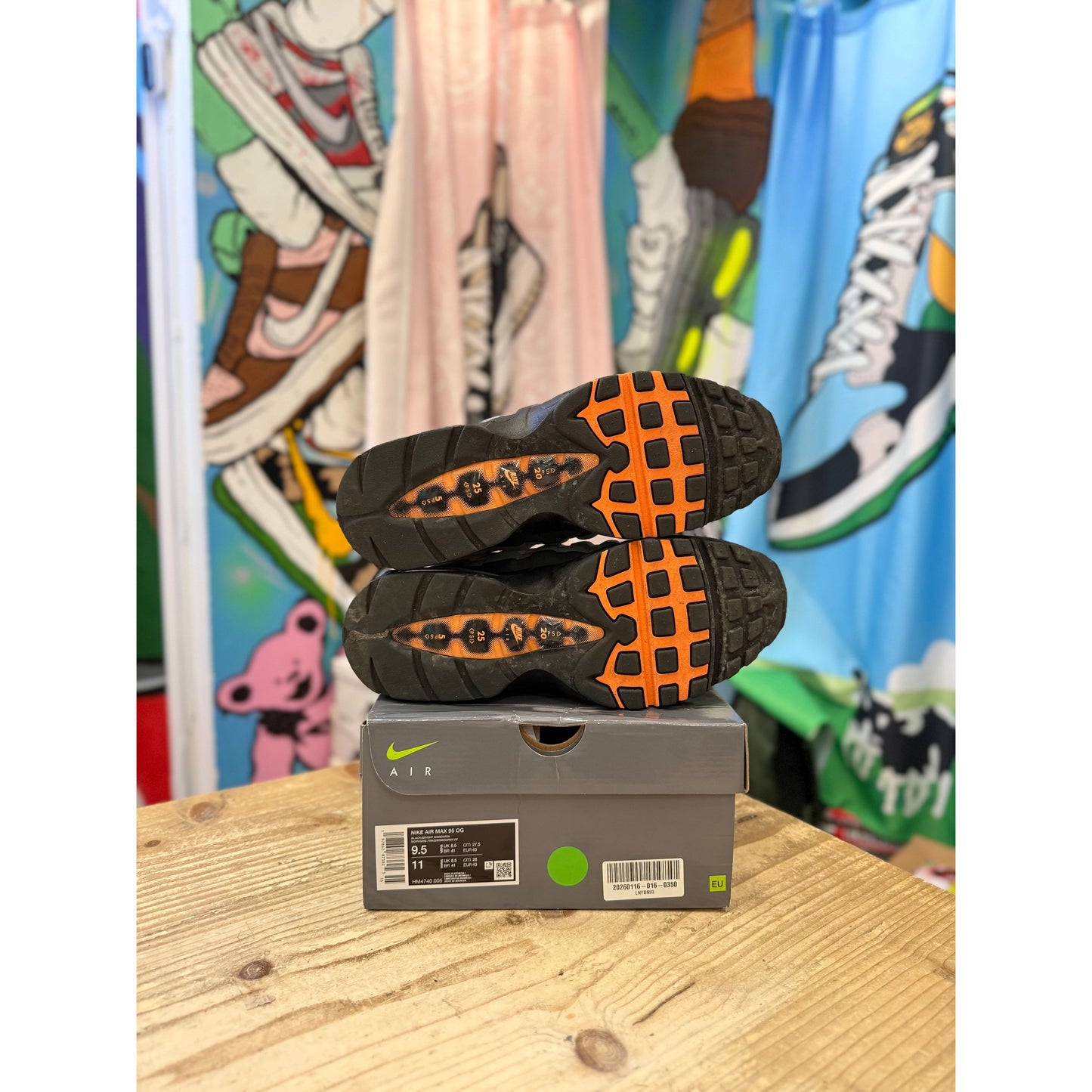 Nike Air Max 95 Big Bubble Mandarin UK 8.5