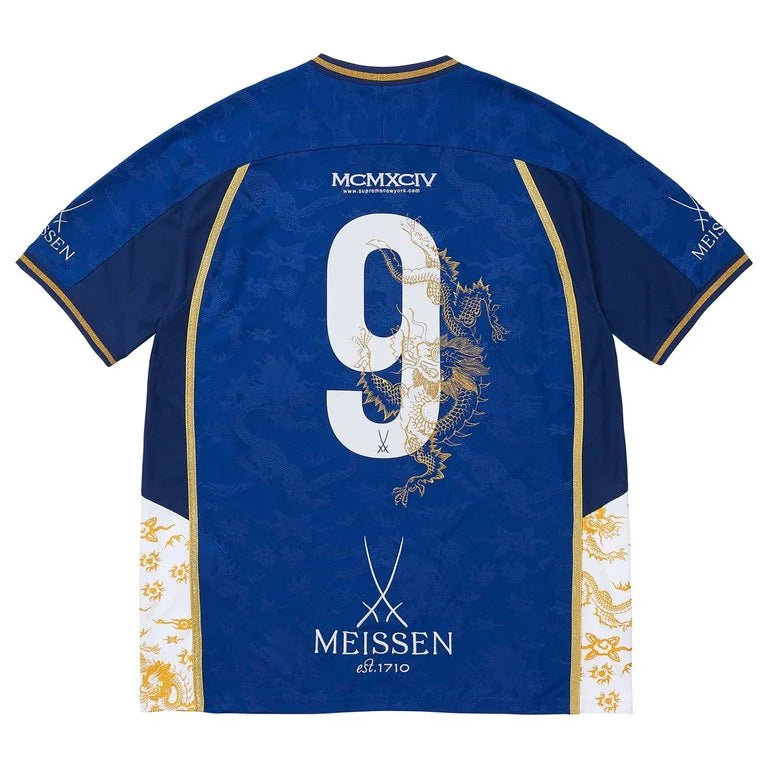 Supreme Meissen Jacquard Soccer Jersey Royal