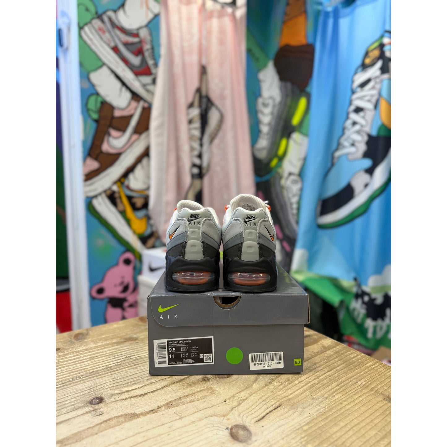 Nike Air Max 95 Big Bubble Mandarin UK 8.5