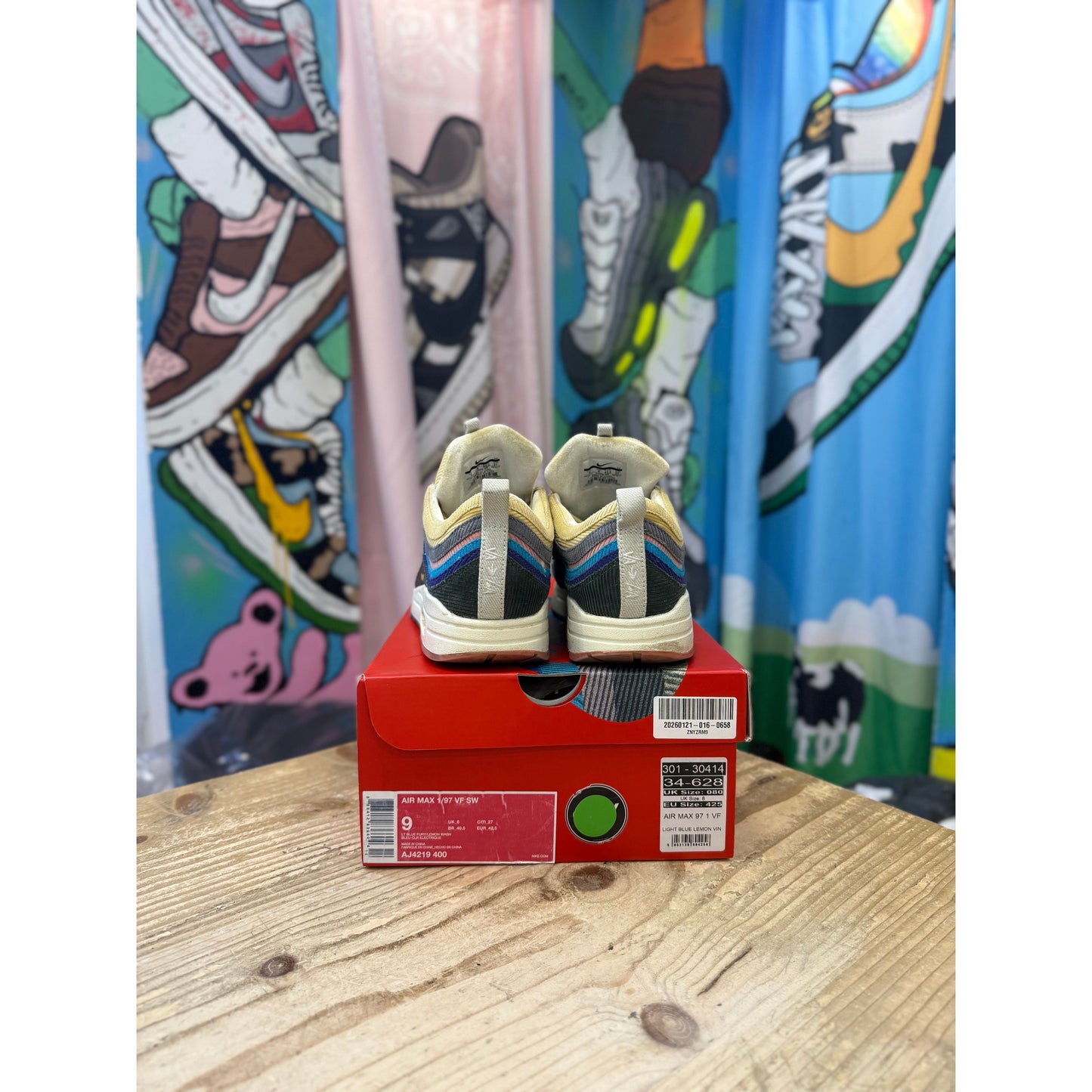 Nike Air Max 1/97 Sean Wotherspoon UK 8.