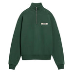 Jacquemus Gros Grain Zip Sweat Dark Green