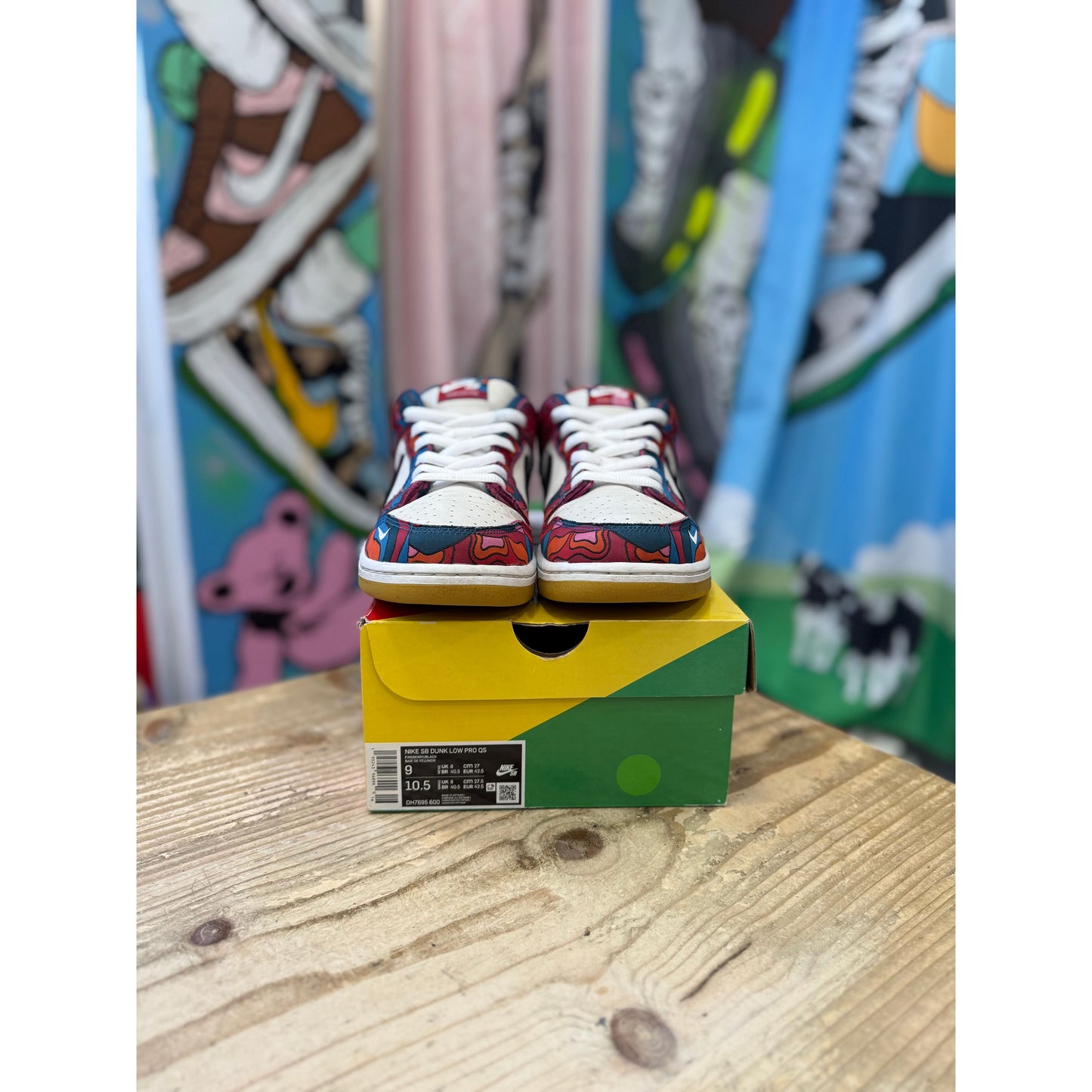 Nike SB Dunk Low Parra UK 8