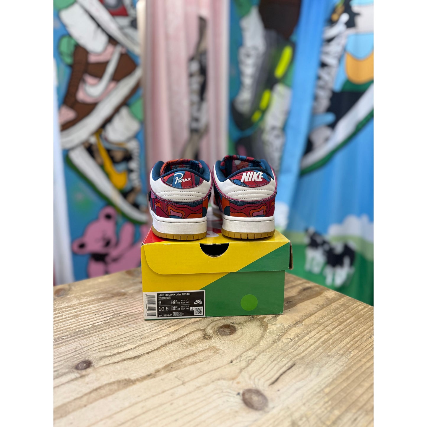 Nike SB Dunk Low Parra UK 8