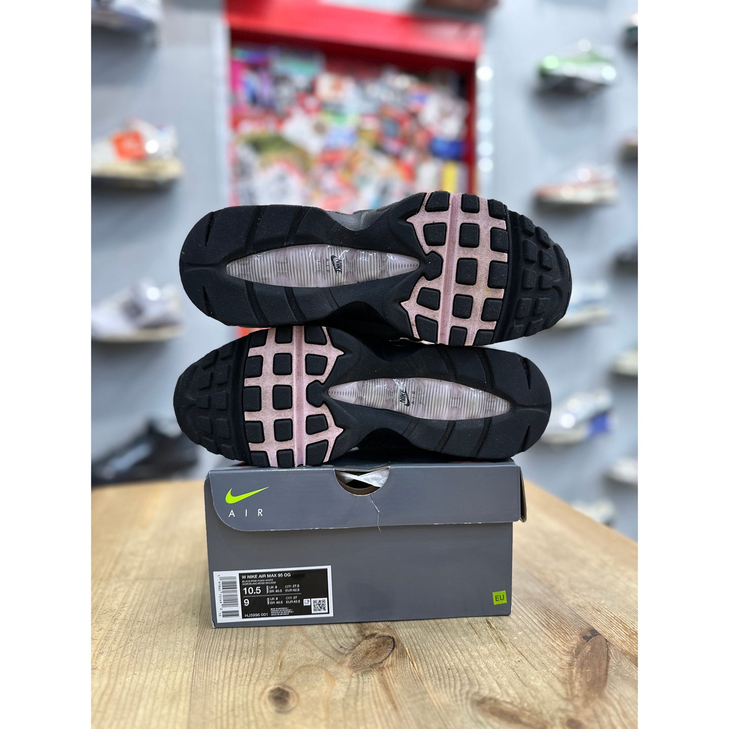 Nike Air Max 95 OG Big Bubble Pink Foam (Women's) UK 8